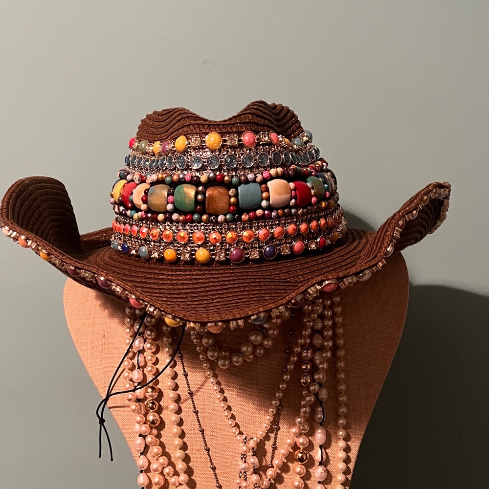 Bohemian Beaded Women's Hat